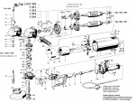 Bosch 0 601 314 001  Angle Grinder 110 V / Eu Spare Parts
